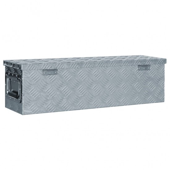 Aliuminio dėžė, 80,5x22x22cm, sidabrinė