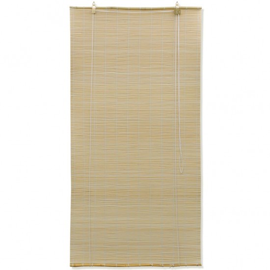 Roletas, natūralios spalvos, 80x220cm, bambukas