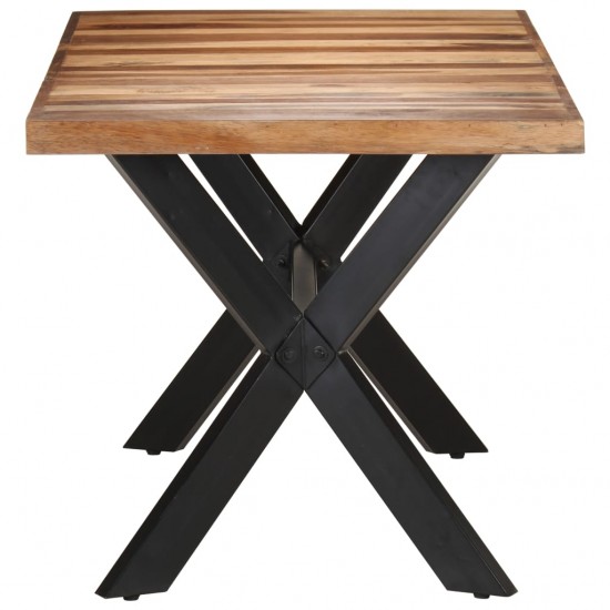 Valgomojo stalas, 160x80x75cm, mediena su medaus apdaila