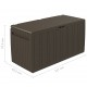 Dėžė pagalvėlėms, rudos spalvos, 117x45,5x57,5cm, 270l