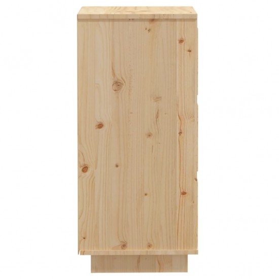 Šoninė spintelė, 32x34x75cm, pušies medienos masyvas