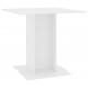 Valgomojo stalas, baltos spalvos, 80x80x75 cm, MDP