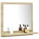 Vonios kambario veidrodis, ąžuolo spalvos, 40x10,5x37cm, MDP