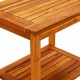 Kavos staliukas, 50x35x45cm, akacijos medienos masyvas
