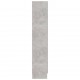 Vitrininė spintelė, betono pilkos spalvos, 82,5x30,5x150cm, MDP