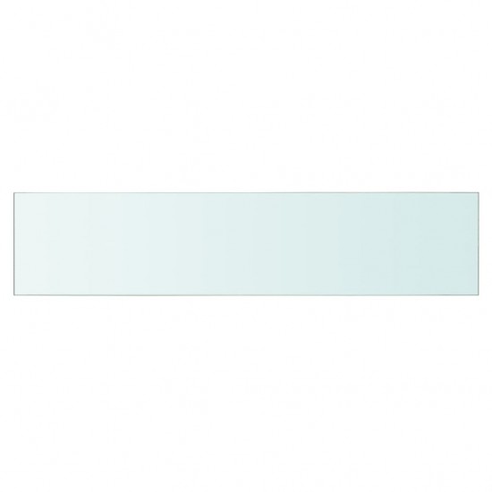 Lentynos, 2vnt., skaidrios, 60x12cm, stiklo plokštė (243822x2)