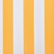 Markizės uždangalas, oranžinė ir balta, 350x250cm