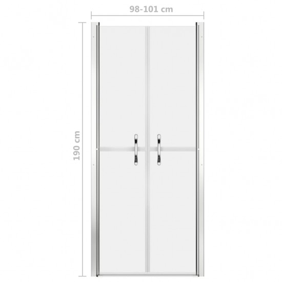 Dušo durys, matinės, 101x190cm, ESG