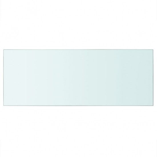 Lentynos plokštė, skaidrus stiklas, 60x25 cm