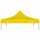 Proginės palapinės stogas, geltonos spalvos, 3x3m, 270 g/m²