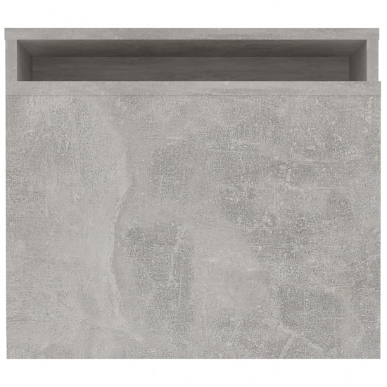 Kavos staliukų komplektas, betoninis pilkas, 100x48x40cm, MDP
