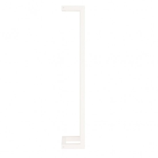 Rankšluosčių kabykla, balta, 23x18x110cm, pušies masyvas