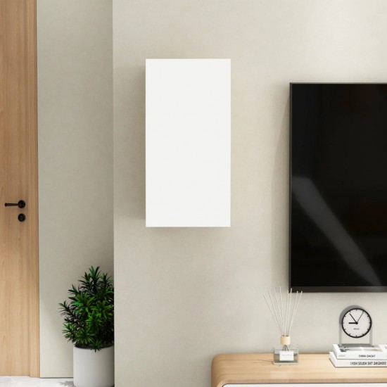 Televizoriaus spintelė, baltos spalvos, 30,5x30x60cm, MDP