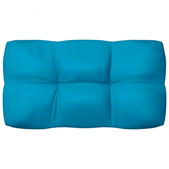 Pagalvėlės sofai iš palečių, 7vnt., mėlynos spalvos
