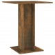 Bistro stalas, dūminio ąžuolo, 60x60x75cm, apdirbta mediena
