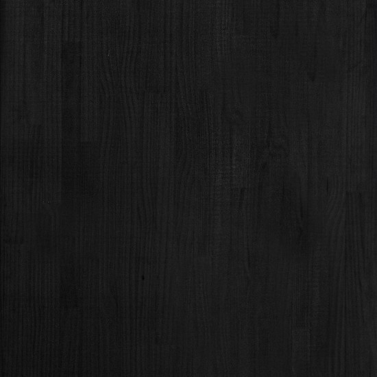 Sandėliavimo lentyna, juoda, 60x30x105cm, pušies masyvas