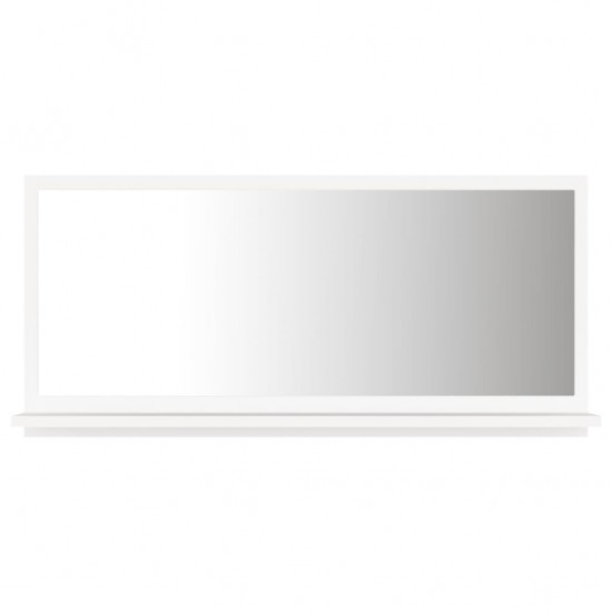 Vonios kambario veidrodis, baltos spalvos, 80x10,5x37cm, MDP