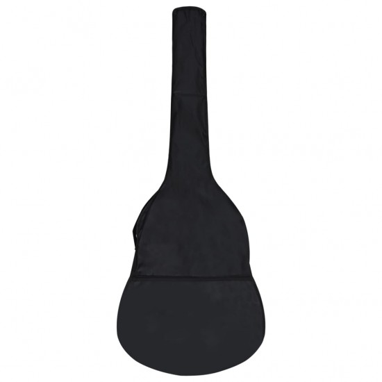 Gitaros dėklas 3/4 dydžio gitarai, juodas, 94x35 cm, audinys