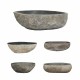 Praustuvas, upės akmuo, ovalo formos, 45–53cm