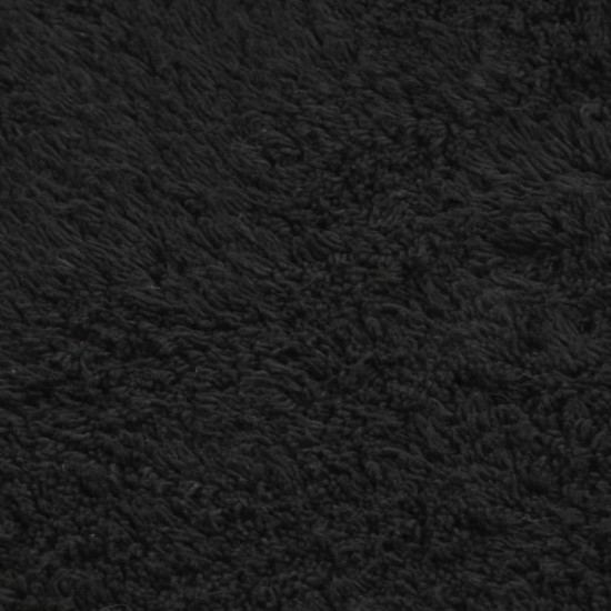 Vonios kilimėlių rinkinys, 2d., audinys, antracito spalvos