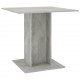 Valgomojo stalas, betono pilkos spalvos, 80x80x75 cm, MDP