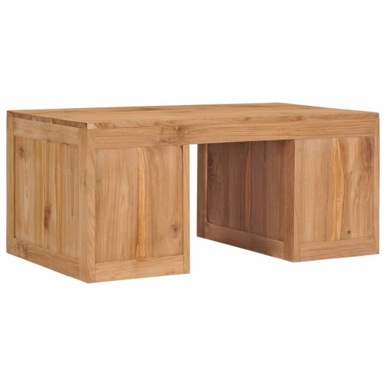 Kavos staliukas, 90x50x40cm, tikmedžio medienos masyvas