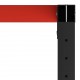 Darbastalio rėmas, juodas ir raudonas, 150x57x79cm, metalas