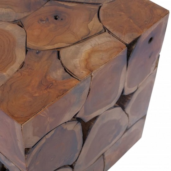 Taburetė, tikmedžio medienos masyvas