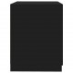 Skalbimo mašinos spintelė, juodos spalvos, 71x71,5x91,5cm