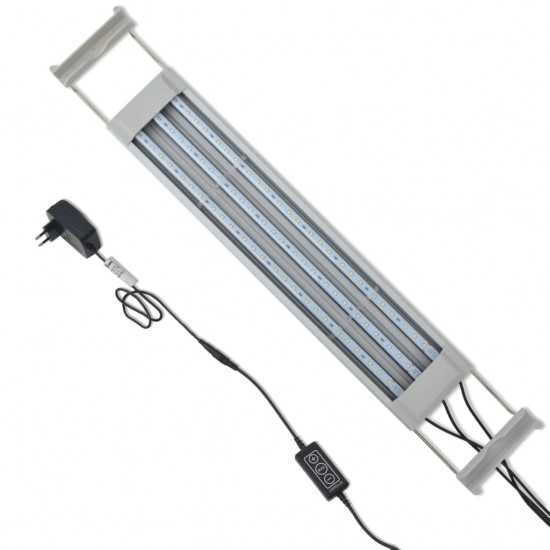 LED akvariumo lempa, 50-60 cm, aliuminis, IP67
