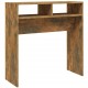 Konsolinis staliukas, dūminio ąžuolo, 78x30x80cm, mediena