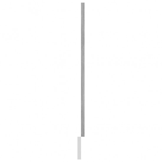 Indaplovės plokštė, betono pilkos spalvos, 59,5x3x67cm, MDP
