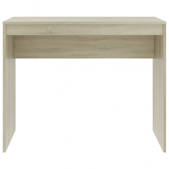 Rašomasis stalas, sonoma ąžuolo, 90x40x72cm, apdirbta mediena