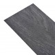 PVC grindų plokštės, prilipd., 5,02m², 2 mm, juodos ir baltos