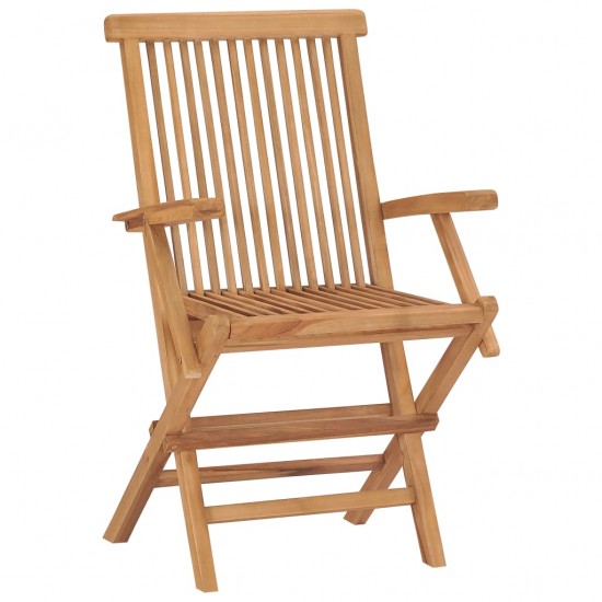 Sodo kėdės, 8vnt., tikmedžio medienos masyvas (41999+2x312277)