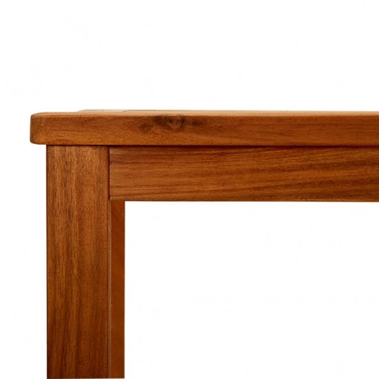 Konsolinis sodo staliukas, 110x40x75cm, akacijos masyvas