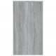Rašomasis stalas, pilkos ąžuolo spalvos, 90x40x72cm, mediena