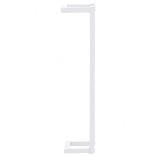 Rankšluosčių kabykla, baltos spalvos, 12,5x12,5x60cm, plienas