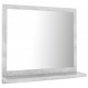 Vonios kambario veidrodis, betono pilkas, 40x10,5x37cm, MDP