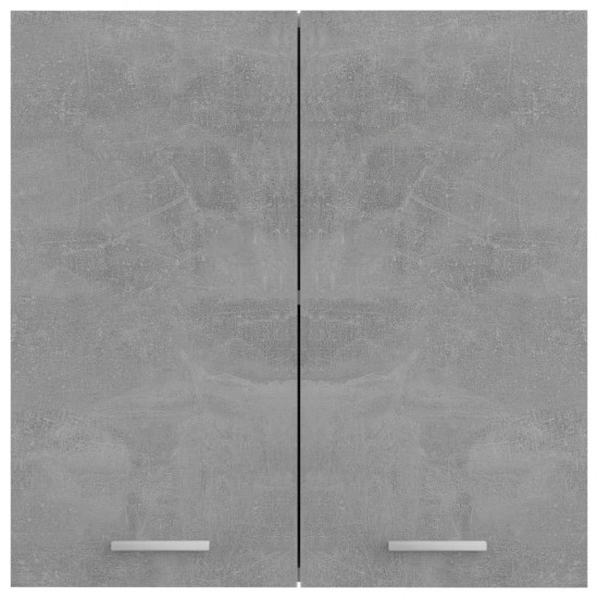 Pakabinama spintelė, betono pilkos spalvos, 60x31x60cm, MDP