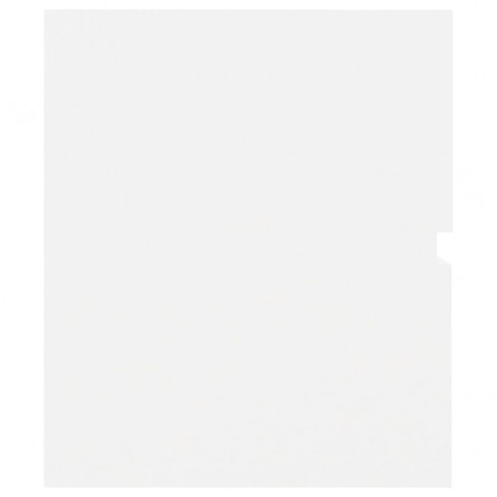 Spintelė praustuvui, baltos spalvos, 60x38,5x45cm, MDP