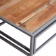 vidaxXL 2 d. Kavos staliukų komplektas, tvirta akacijos mediena