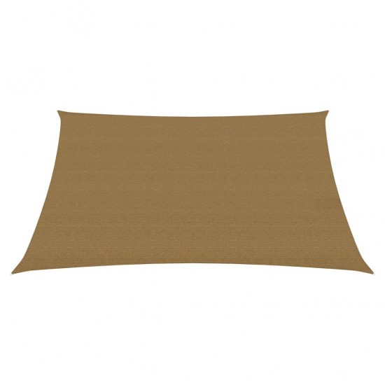 Uždanga nuo saulės, taupe spalvos, 2,5x3m, HDPE, 160g/m²