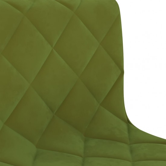Pasukamos valgomojo kėdės, 2vnt., šviesiai žalios, aksomas