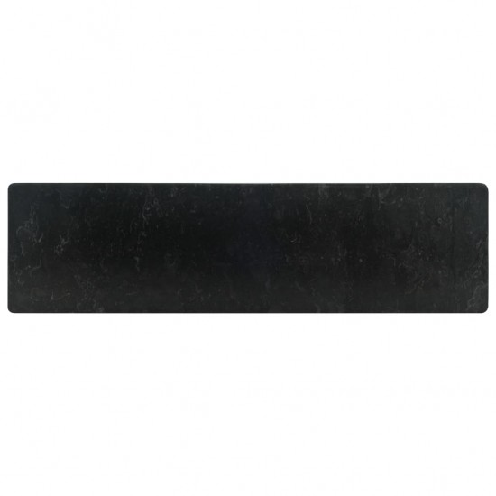 Kriauklė, blizgi juoda, 45x30x12cm, marmuras