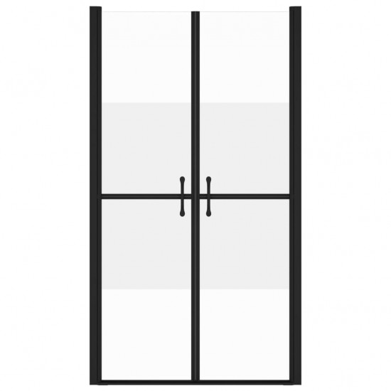 Dušo durys, pusiau matinės, (88-91)x190cm, ESG