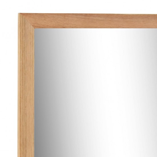 Vonios kamb. veidrodis, 60x12x62cm, riešutmedžio med. mas.