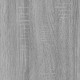 Valgomojo stalas, pilkas ąžuolo, 80x80x75cm, apdirbta mediena