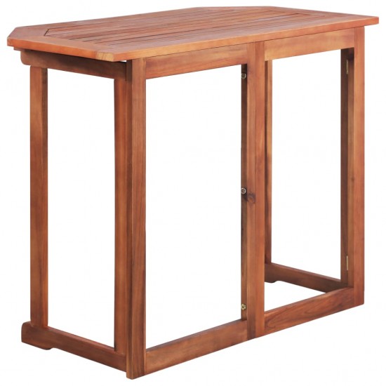 Baro stalas, 90x50x75cm, akacijos medienos masyvas
