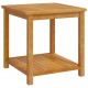 Šoninis staliukas, akacijos medienos masyvas, 45x45x45cm